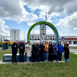 Ознайомчий візит на завод з доробки насіння кукурудзи компанії «Байєр» у селі Почуйки